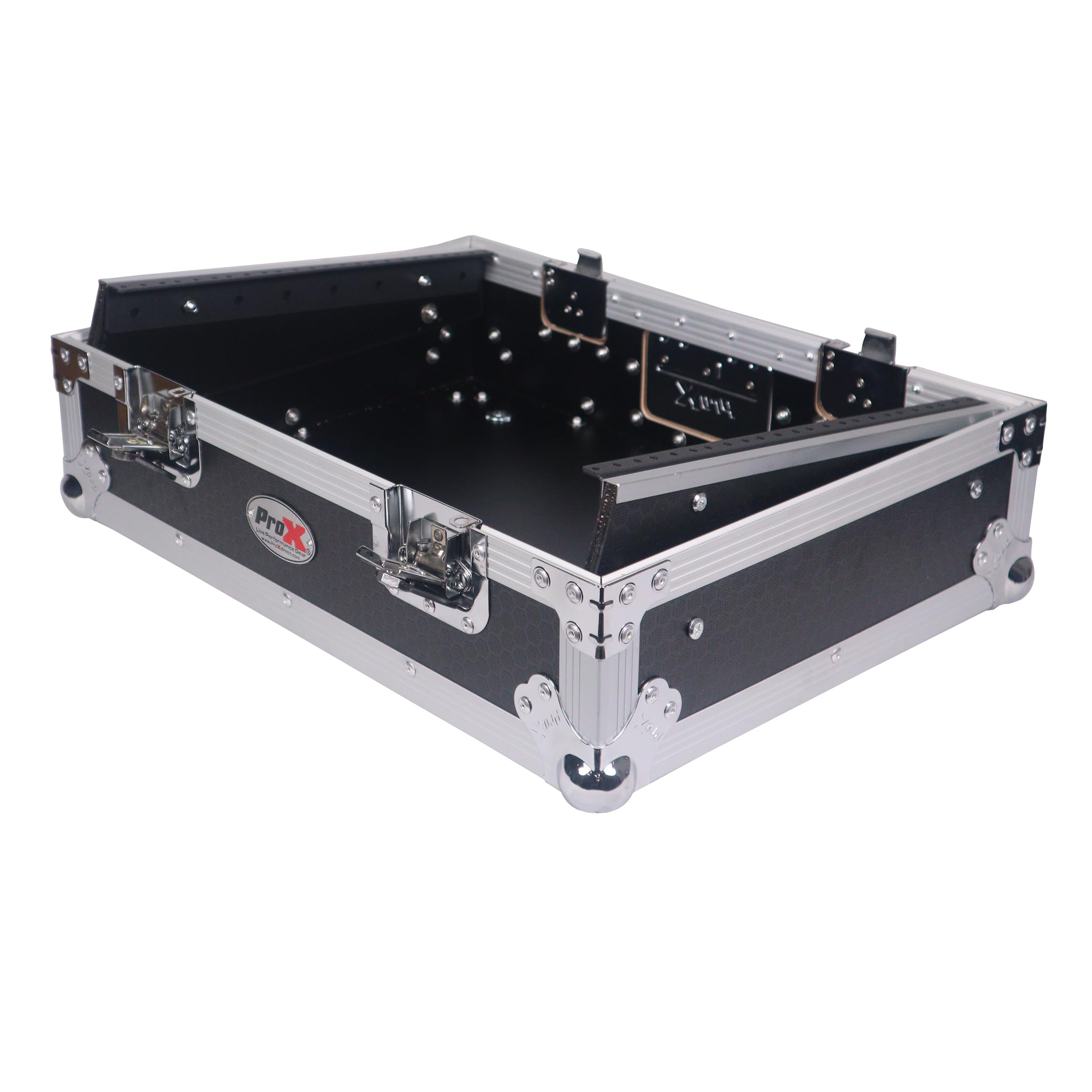 Amazon.com: ProX XS-19MIX8U 8U Top Mount Slanted Flight Case for